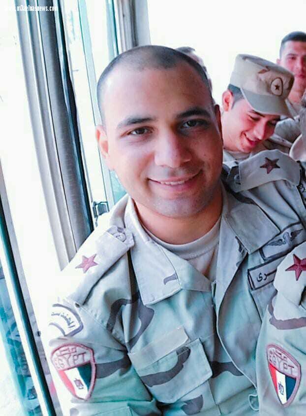 وصول جثمان أحمد مرشدى شهيد سيناء لمسقط رأسه بفوة في كفر الشيخ